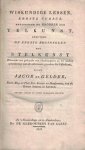 Gelder, Jacob de - Wiskundige lessen, eerste cursus, bevattende de gronden der telkunst benevens de eerste beginselen der stelkunst.