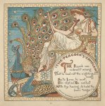 Crane, Walter (illustraties & tekstbewerking), Edmund Evans (litho's en inkleuring), W.J. Linton (basistekst) - The baby's own Aesop, being the fables condensed in rhyme with portable morals