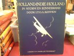 G A KOPPEN - HOLLAND INDIË IN STORM EN ZONNEBRAND