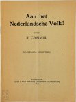 Rommert Casimir - Aan het Nederlandsche Volk!