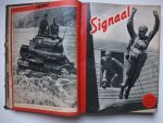 Lechenperg, Harald (red.). - Signaal. No. 11-15, 18 & 19-24 (1941). No. 2-5 (1942). 17 issues in one binding.