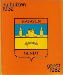 Meijer, G. - Jubileumboek Bataven Gendt - Hulhuizen 1932 Gendt 1982
