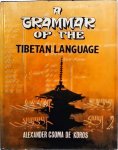 de Koros, Alexander Csoma - A grammar of the Tibetan Language de Koros, Alexander Csoma - A grammar of the Tibetan Language