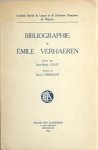 Culot, Jean-Marie. - Bibliographie de Émile Verhaeren.