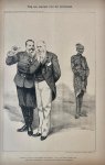 Braakensiek, Johan (1858-1940) - [Original lithograph/lithografie by Johan Braakensiek] Nog een aspirant voor het eeremetaal, 14 Juni 1895, 1 pp.