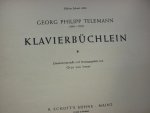 Telemann; Georg Philipp (1681–1767) - Klavierbüchlein; voor Piano Telemann; Georg Philipp (1681–1767) - Klavierbüchlein; voor Piano