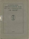  - Koninklijke Amsterdamsche Roei- en Zeilvereeniging. Jaarboekje 1925