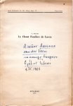 Tolnai, G. - Le Chant Funèbre de Lorca