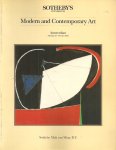 Sotheby's - Veilingcatalogus , modern and contemporary art, 21 october 1985 sale 415