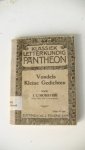 Vondel / J.L.Horsten - Vondels kleine gedichten - Serie: Klassiek letterkundig pantheon