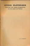 Dubbink, J.H - Studia Plotiniana: Onderzoek naar eenige grondgedachten van het stelsel van Plotinus