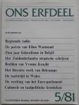 Deleu, Jozef; e.a. - Ons Erfdeel Algemeen-Nederlands Tweemaandelijks Cultureel tijdschrift 24e jaargang nov-dec 5/81