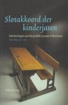 Lang, W. de - Slotakkoord der kinderjaren