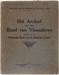  - Het archief van den Raad van Vlaanderen