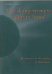 VOS, Jozef - 'Het doorgestreepte blijft te lezen''