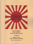 Arent and Stuart Leven, Richard - Imperial Japanese Army and Navy Pacific War Order of Battle Volume I - Army Unit Code Names Army Unit Code Numbers Volume II Japanese Army Order of Battle Terminology