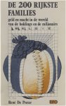 René de Preter - De 200 rijkste families - geld en macht in de wereld van de holdings en de miljonairs
