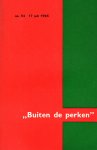 Harmsen, Ger en Rudolf de Jong, Wim Langeveld (Red.) - Buiten de perken. Nr. 54, 17 juli 1965. Inhoud zie: