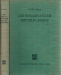 HARZ, Kurt - Die Geradflügler Mitterleuropas. [With signed dedication].