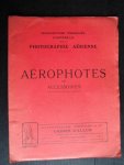 Catalogus - Aérophotes et accessoires