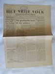 voskuil k - kieft j van de - HET VRIJE VOLK democratisch socialistisch dagblad - zaterdag 26 mei 1945, eerste jaargang no.18 - donderdag 7 juni 1945, no.28