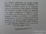 Clervers, Jean / Jean Grassadi (ills.) - L'effroyable méprise du peseur d'âmes. Aquarelles de Jean Gradassi. [N° 15 de 20 exemplaires, manque l'aquarelle orig.]