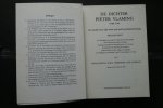 Cox-Andrau, M.S.J. - De Dichter Pieter Vlaming 1686 - 1734  een studie over zijn werk met een levensbeschrijving  Diss.