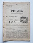  - Philips service documentatie - Multi-inductance apparaat type 456A - voor voeding uit wisselstroomnetten