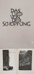 LEBEK, JOHANNES. - Das Lied von der Schöpfung. Holzschnitte zum 103. Psalm.