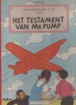 Hergé - Jo Suus en Jokko harde kaft Het testament van Mr.Pump