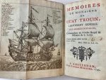 Duguay-Trouin, Rene - Memoires de monsieur du Guay-Trouin, lieutenant general des armees navales. Amsterdam, P. Mortier, 1741.
