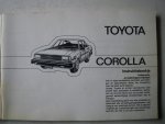 Diverse auteurs - Toyota Corolla Instruktieboekje