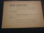 Erbach; Christian (1570-1635) - DIE ORGEL; Drei Introitus mit Versus / Reihe II; Werke alte meister; Nr. 11 Erbach; Christian (1570-1635) - DIE ORGEL; Drei Introitus mit Versus / Reihe II; Werke alte meister; Nr. 11