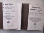 Beyschlag-Krusch-Vogt - Die Lagerstatten der Nutzbaren Mineralen und Gesteine I. en II. Band