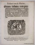 BRUN, ANTHOINE, HUYGENS, R. (et al), - Trctaet (i.e. Tractaet) van de Marine, gedaen, besloten, ende gearresteert in den Hage in Hollant, den seventienden van de maent van December 1650, tusschen den Heere Anthoine Brun, ambassadeur ordinaris van den Heere Koningh van Spaigne aen d...