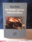 Dros, Nico [ gesigneerd door auteur met boekenlegger : Het open boek Texel] - Ter hoogte van het Salsa-paviljoen [ Biografische roman over Texel]
