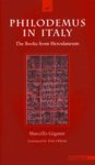 Marcello Gigante - Philodemus in Italy - The Books from Herculaneum