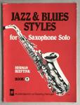 Herman Beeftink - Jazz & blues styles for saxophone solo - Book 2 (bladmuziek / sheet music)