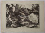 NIEULANDT, WILLEM VAN (II), - Landscape with Hagar and Ismaël