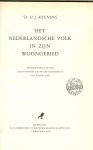 Keuning, H.J. - Het Nederlandsche volk in zijn woongebied. Hoofdlijnen van een economische en sociale geografie van Nederland.