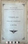 Hollandsche Ijzeren Spoorweg-maatschappij - Hollandsche Ijzeren Spoorweg-maatschappij Verslag over het dienstjaar 1902