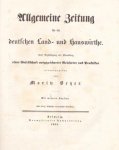 Prof. Moritz Beyer - Allgemeine Zeitung für die Deutschen Land- und Hauswirthe 1841