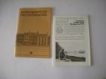 Weggelaar, J. - Monumenten prentenboek +  plaatjesvel en werkbestek European Architectural Heritage Year 1975