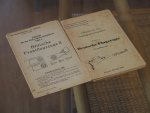  - Falttafeln f?r den Flugzeugerkennungsdienst. Tafel 1. Deutsche Flugzeuge. a) landflugzeuge / Tafel 2. Britische Frontflugzeuge II