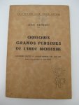 Herbert, Jean - Quelques grands penseurs de l'Inde moderne. Causeries faites à "Radio-Genéve" en juin 1937.