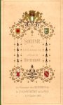 AN - Souvenir de la Fête organisée par la Ville de Rotterdam en l'honneur des Membres de la 2e Conference de la Paix le 25 Juillet 1907