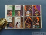 NBA Superstars Album - Sports cards. - NBA Superstars Album containing 43 sports / trading cards Basketball ca. 1994-1998.