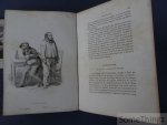 Bruyères, H. - La Phrénologie. Le geste et la physionomie démontrés par 120 portraits, sujets et compositions gravés sur acier. Disposition innés - études sur l'expression - application du système phrénologique à l'observation des caractères, aux relat...