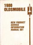  - 1980 oldsmobile new product service information manual