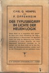 Hempel, Carl & Paul Oppenheim - Der typusbegriff im lichte der neuen logik - Wissenschaftstheoretische untersuchungen zur konstitutionsforschung und psychologie